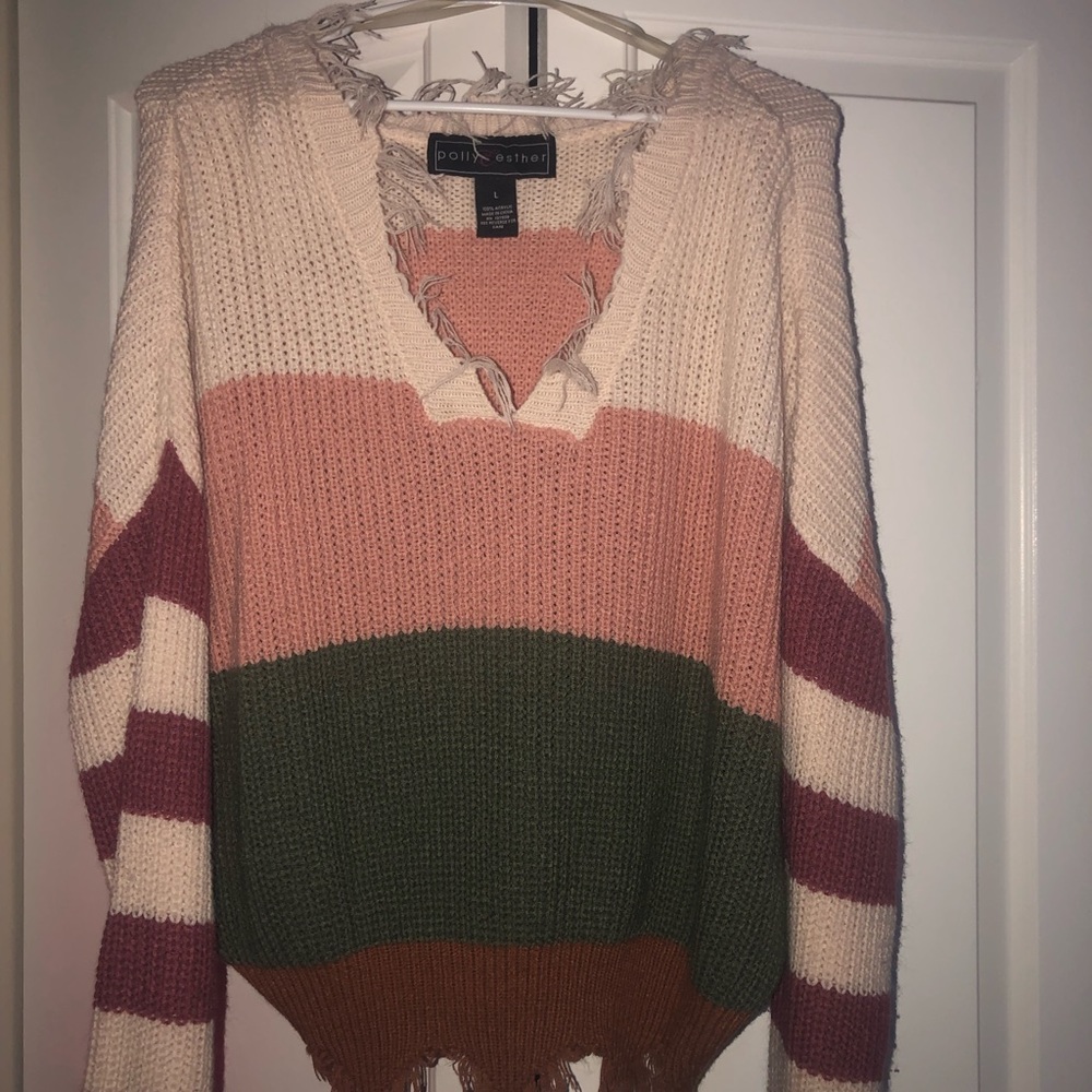 Distressed Sweater